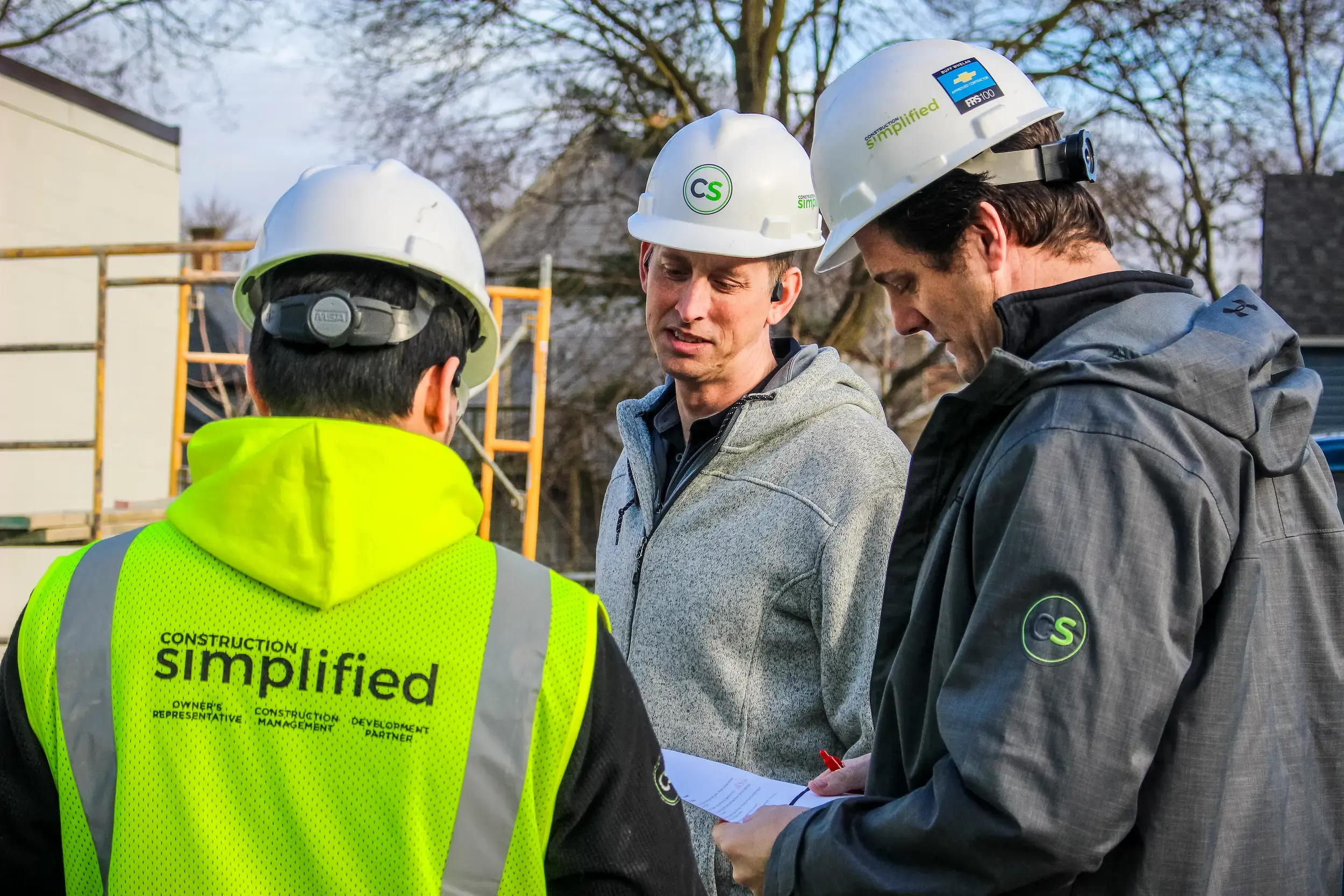 Construction management services hero background